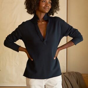 FRANK & EILEEN Patrick Black Pullover L